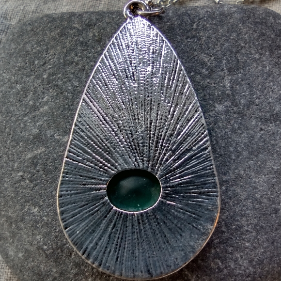 Last ONE!!! Pine Tree Moon Necklace - Picture 5 of 7